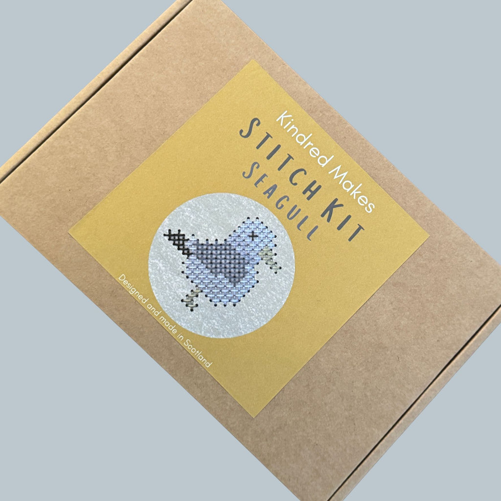 Seagull Wooden Cross Stitch Kit