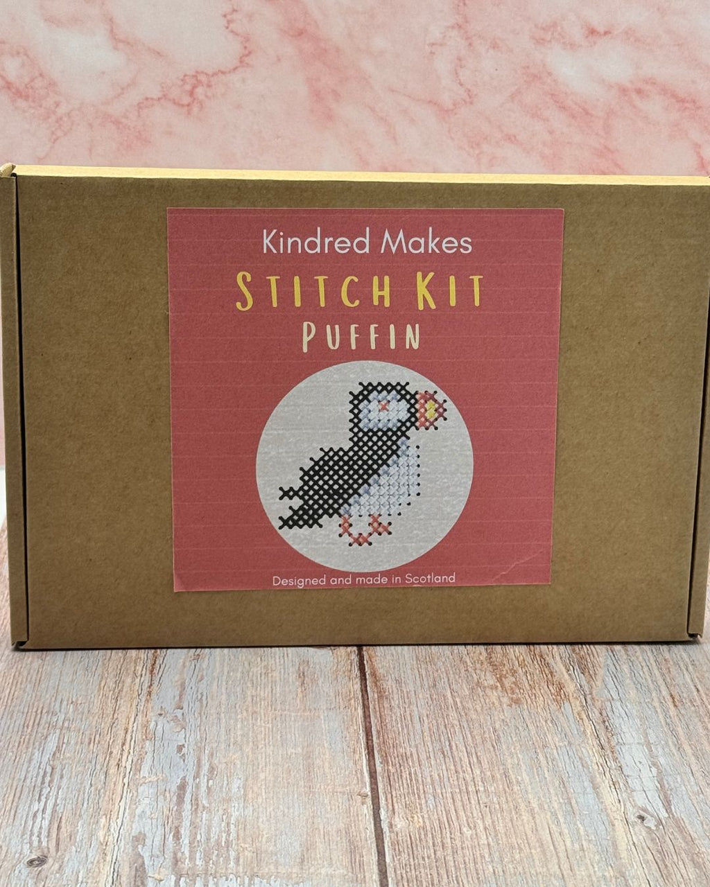 Puffin Cross Stitch Kit