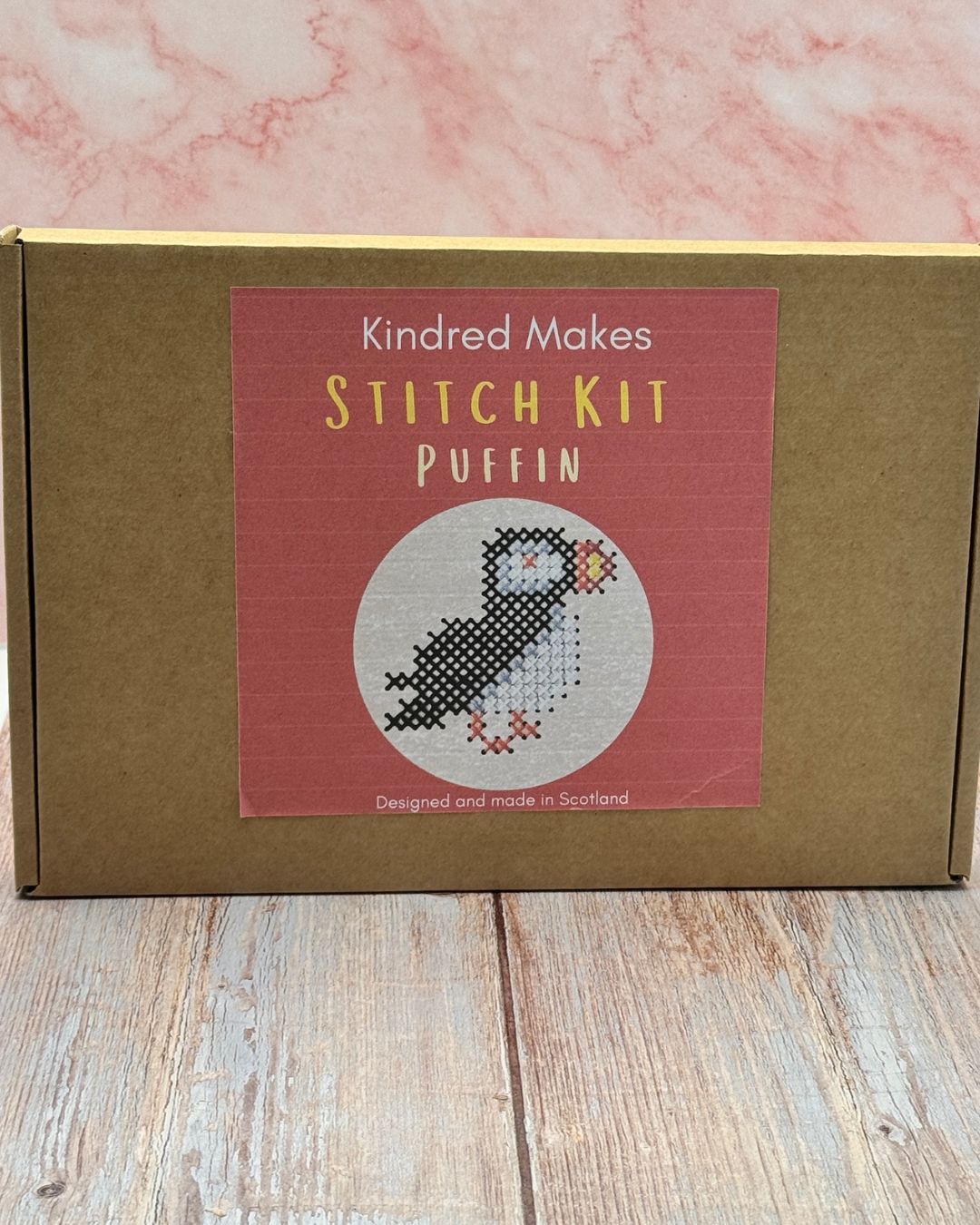 Puffin Cross Stitch Kit