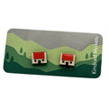 Bothy Red Roof Stud Earrings