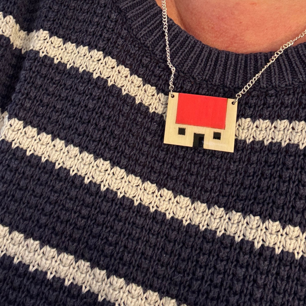 Bothy Red Roof Necklace